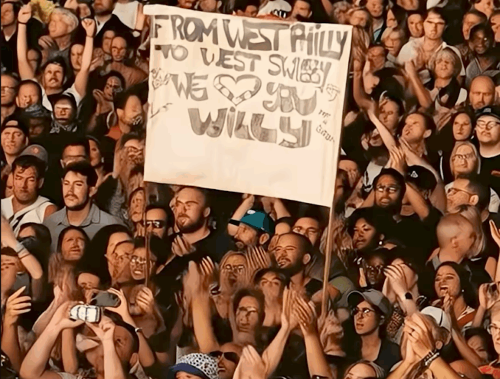 El último concierto de Will Smith se ha saldado con un enorme éxito de público. De público hecho con IA